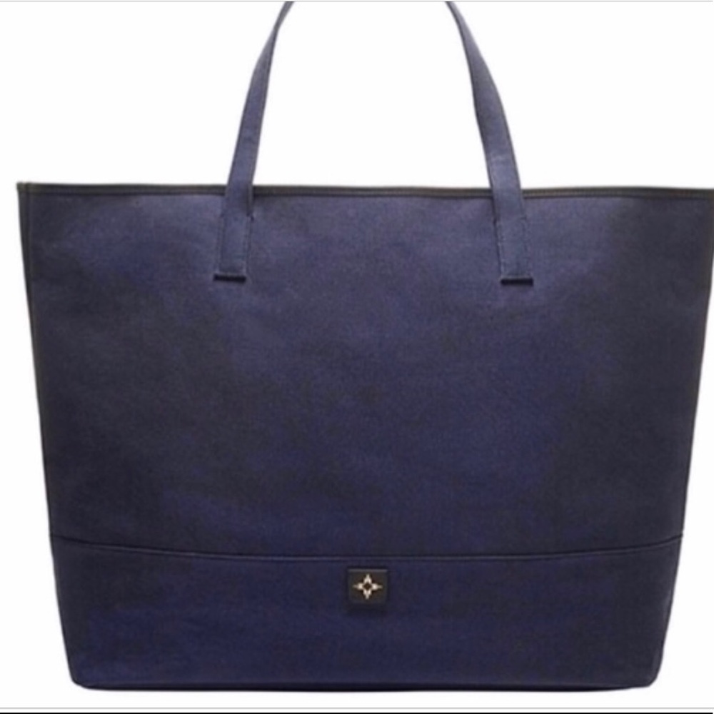 Navy Madly Deeply Tote by India Hicks